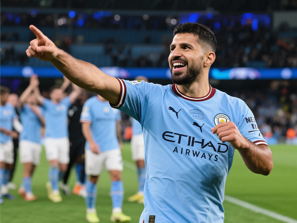 阿圭罗回应曼城财务质疑:胜利源于公平竞赛 尽管如此,阿圭罗作为曼城历史最佳射手,多