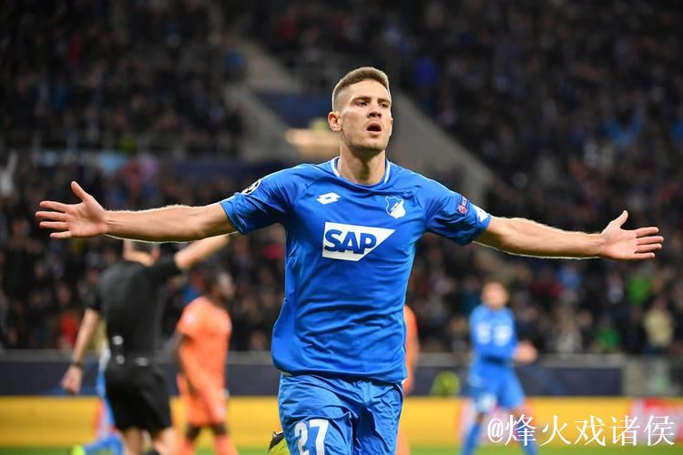 德甲：多特蒙德2比0霍芬海姆